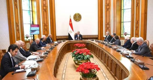 الرئيس السيسي يجتمع مع المجلس الاستشاري لكبار علماء وخبراء مصر.