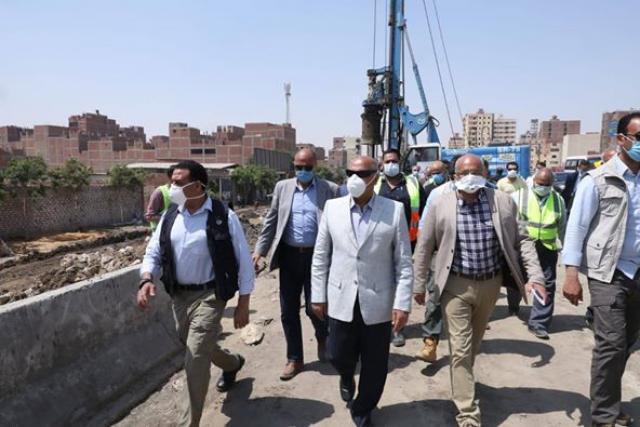 وزير النقل يتفقد المشروع المتكامل لتطوير وصيانة الدائري حول القاهرة الكبرى