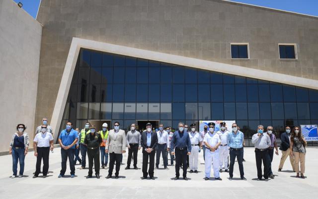 وزير السياحة يتفقد سير الأعمال بمتحف شرم الشيخ استعدادا لافتتاحه