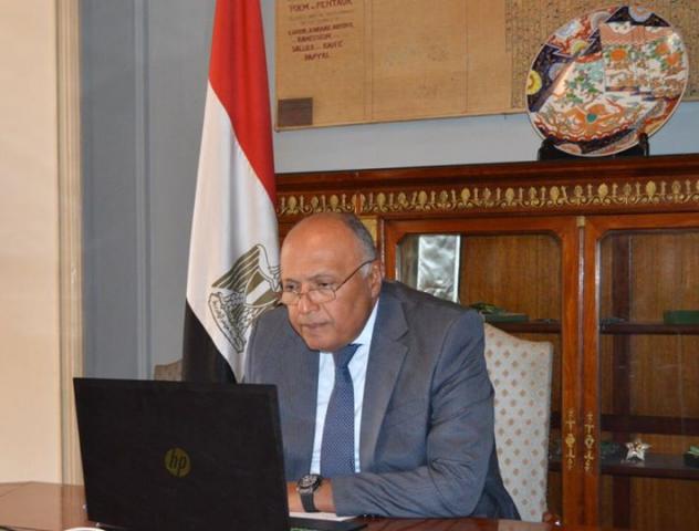 وزير الخارجية يؤكد على تضامن مصر مع الشعب اللبناني الشقيق وبذل كل الجهود لدعمه