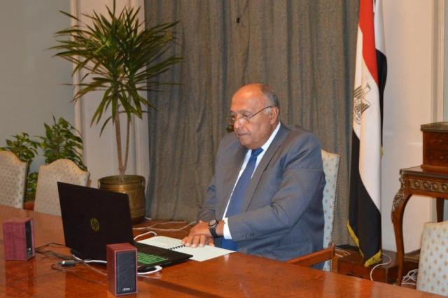 شكري يؤكد على دعم مصر لجهود تعزيز التعاون الجنوب جنوب.