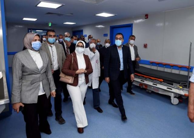 رئيس الوزراء يتفقد الأعمال الإنشائية لمبنى الطوارئ والجراحات الجديد بمستشفى شبين الكوم التعليمي