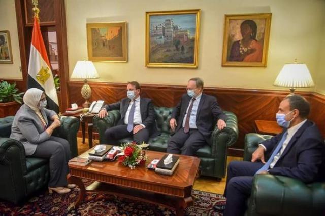 وزيرة الصحة توجه الشكر لدول الاتحاد الأوروبي لدعمها مصر بـ 6 ملايين جرعة من لقاح ”أسترازينيكا”