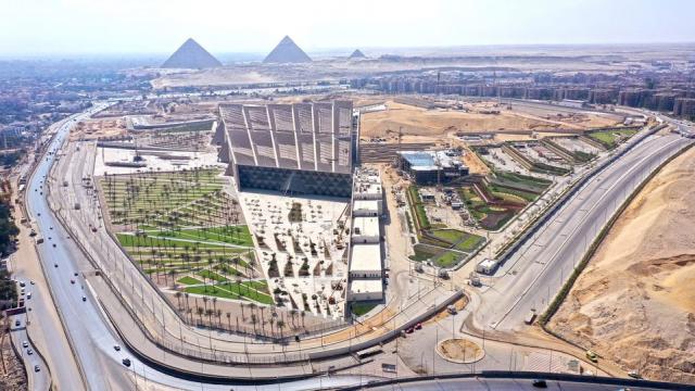 مشروع المتحف المصري الكبير يسعي لاعتماده كمبنى أخضر وفقا لنظام تقييم الهرم الأخضر المصري