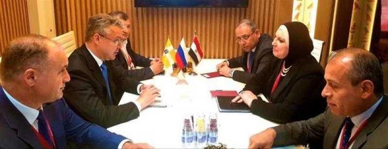 وزيرة التجارة تبحث تعزيز التعاون الاقتصادى المشترك بين منظمات الأعمال المصرية والروسية