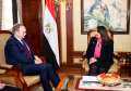 وزيرة الهجرة تستقبل سفير الاتحاد...