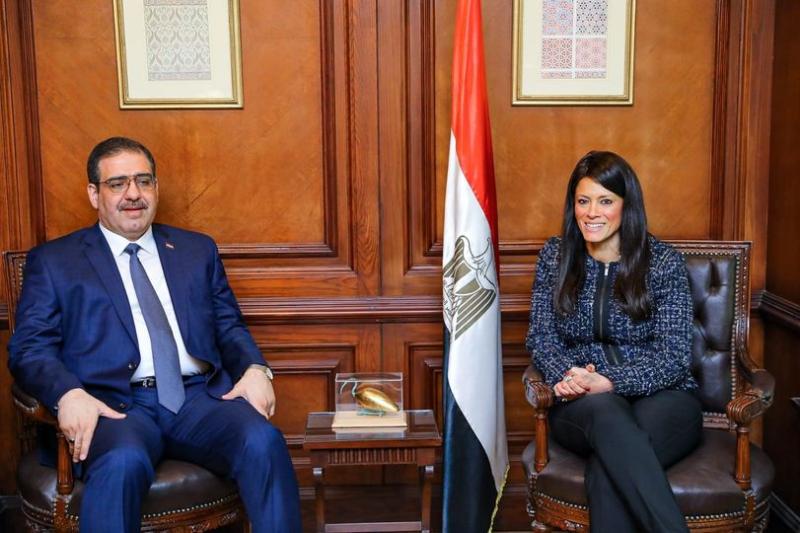 ”المشاط” تبحث التعاون المشترك مع وزير التجارة العراقي