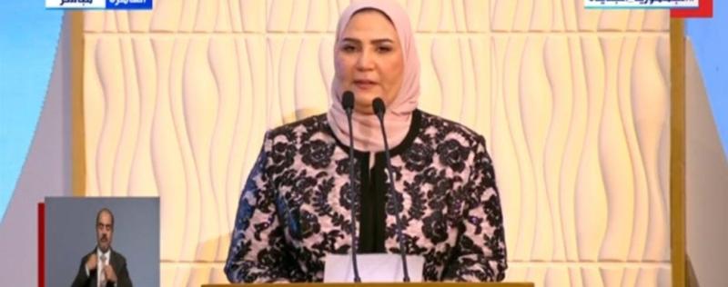 ننشر نص كلمة وزيرة التضامن الاجتماعي في حفل تكريم المرأة المصرية والأم المثالية
