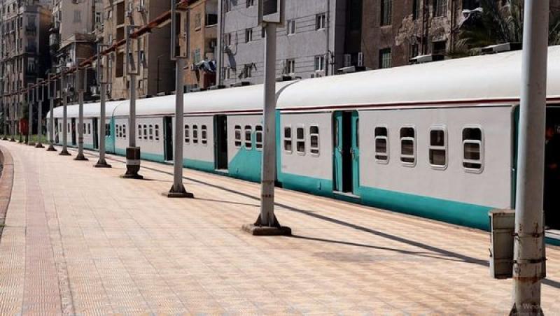 السكة الحديد : إيقاف خط قطار أبو قير بين محطتى ”سيدى جابر- المنتزه” بداية مارس